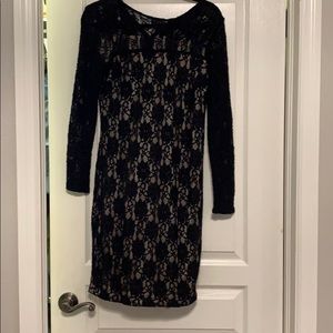 Lace cocktail dress..